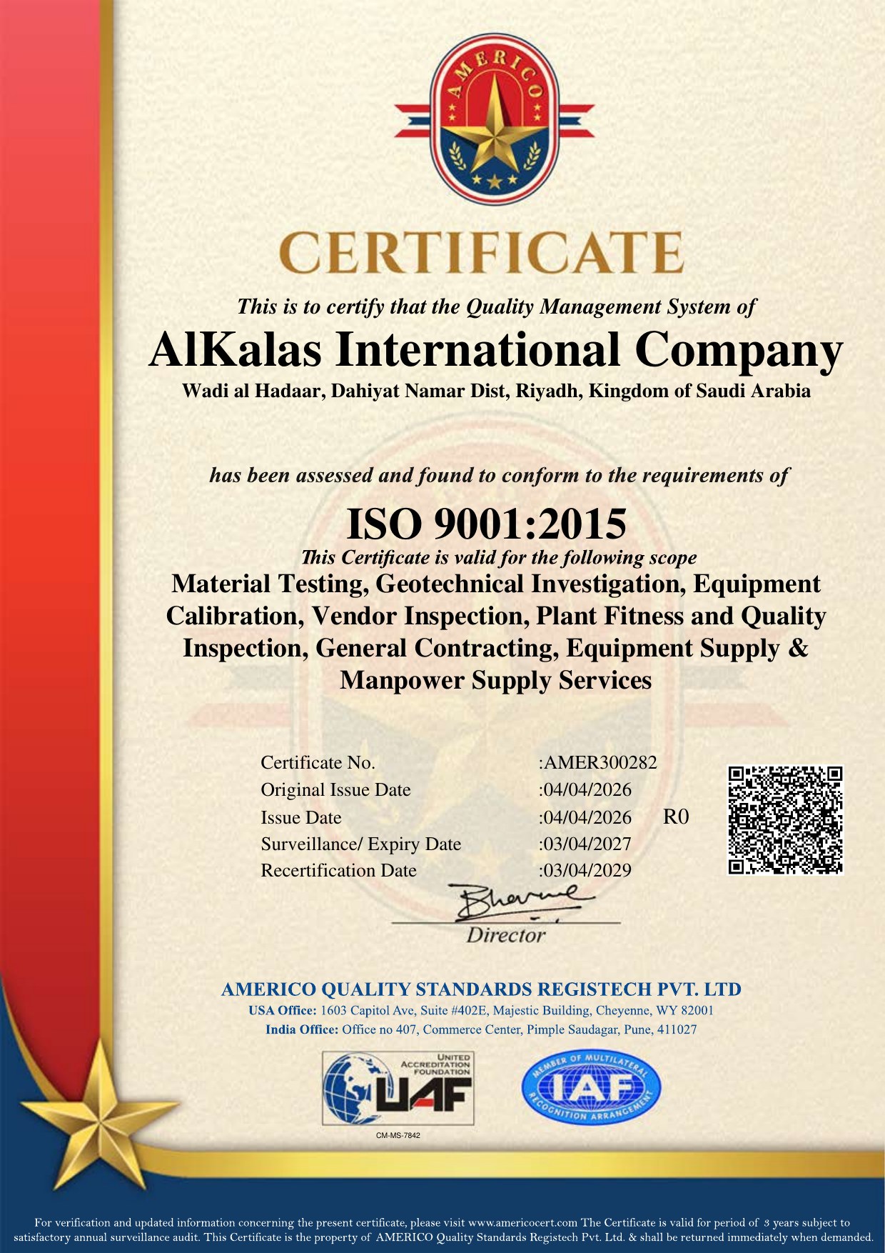 ISO 9001:2015